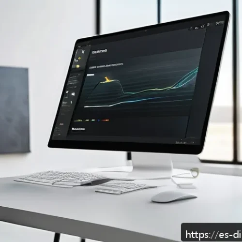 Home 30 디지털 창의성 도구의 사용자 경험 분석 - A sleek digital creative workspace featuring a minimalist user interface with clean lines and ample ...